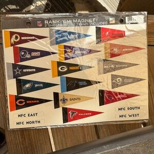 NFL Team Magnet Set - Multicolor